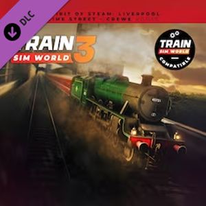 Train Sim World 4 Compatible Spirit of Steam Liverpool Lime Street-Crewe Pc