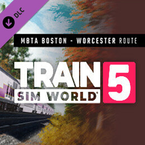 Train Sim World 5 MBTA Commuter Boston-Framingham/Worcester Line Route Add-On Playstation 5