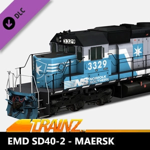 Trainz 2022 EMD SD40-2-Maersk Pc
