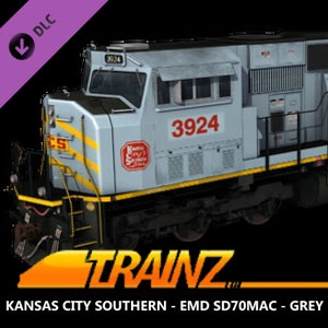 Trainz 2022 Kansas City Southern-EMD SD70MAC-Grey Pc