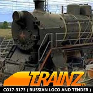 Trainz A New Era CO17-3173 Russian Loco and Tender Pc