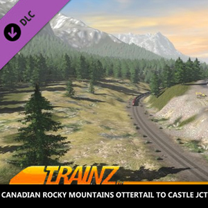 Trainz Plus Canadian Rocky Mountains Ottertail to Castle Jct Pc