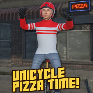 Unicycle Pizza Time Pc