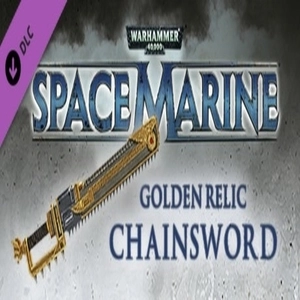 Warhammer 40 000 Space Marine Golden Relic Chainsword Pc