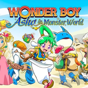 Wonder Boy Asha in Monster World Switch