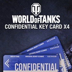 World of Tanks Confidential Key Cards Xbox One