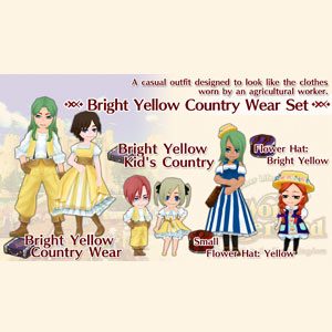Kaufe WorldNeverland Elnea Kingdom Bright Yellow Country Wear Set Nintendo Switch Preisvergleich
