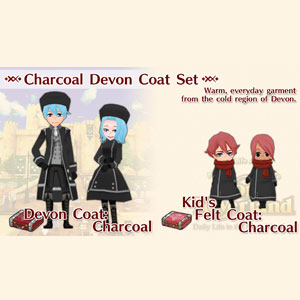 Kaufe WorldNeverland Elnea Kingdom Charcoal Devon Coat Set Nintendo Switch Preisvergleich