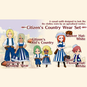 WorldNeverland Elnea Kingdom Citizen’s Country Wear Set