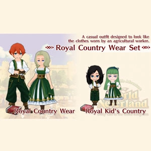 WorldNeverland Elnea Kingdom Royal Country Wear Set