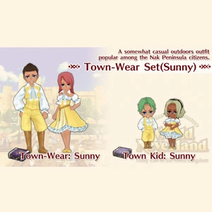WorldNeverland Elnea Kingdom Town-Wear Set Sunny