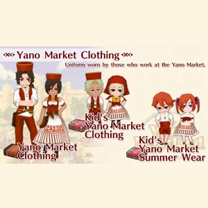 WorldNeverland Elnea Kingdom Yano Market Clothing Set