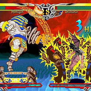 Capcom Fighting Collection - Morrigan vs. Anakaris