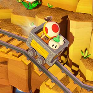 Captain Toad Treasure Tracker Nintendo Wii U Railroad