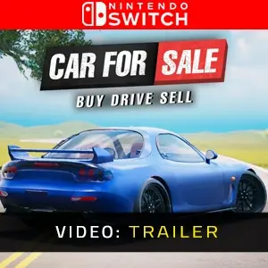Car For Sale Simulator 2023 Nintendo Switch Video Trailer