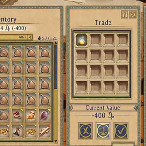 Character Handelsbestand