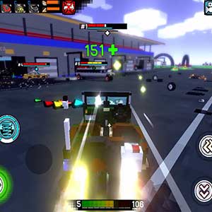 auf den Straßen Verwüstung anrichten