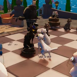 Cat Chess - Streunerkatzen und Hauskatzen
