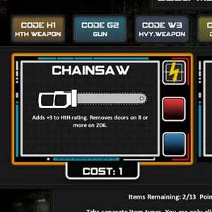 Chainsaw Warrior Ausrüstung