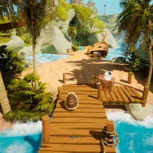 Chickenhare and the treasure of Spiking-Beard - Dock