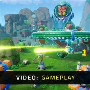 Chip ‘n Clawz vs. The Brainioids - Gameplay