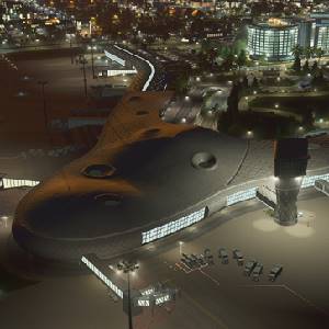 Cities Skylines Airports Hochmodernes Großes Terminal