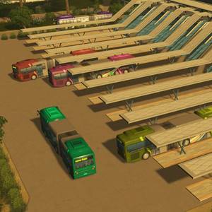 Cities Skylines Airports Flughafen-Busbahnhof