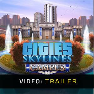 Cities Skylines Campus Video Trailer