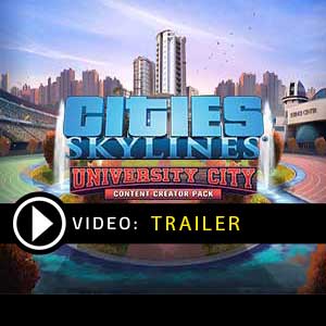 Cities Skylines Content Creator Pack University City - Video-Trailer