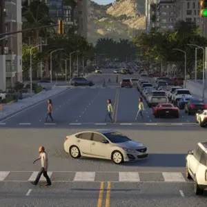 Citystate Metropolis - Fußgängerüberweg