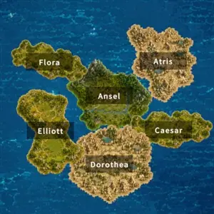 Clan and Crown - Inselkarte