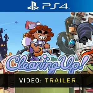 Cleaning Up! PS4 - Trailer