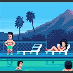 Coloring Game: Studio - Am Pool