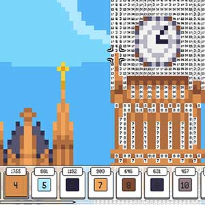 Coloring Pixels Collection 1 - Elisabeth-Turm