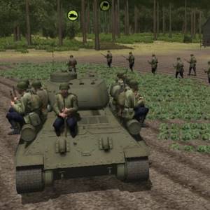 Combat Mission Red Thunder HQ des 2. Zuges