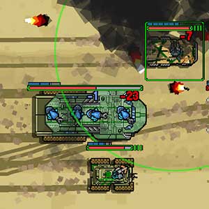 Konfrontation mit dem Feind