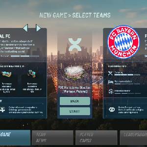 COPA CITY - Hauptmenü