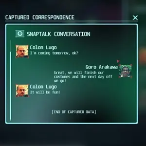 Counter Terrorist Agency - Snaptalk-Gespräch