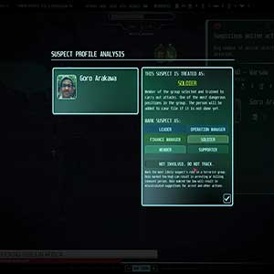 Analyse des Verdächtigenprofils