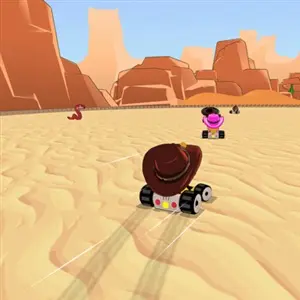 Cowboy Kart - Rennen