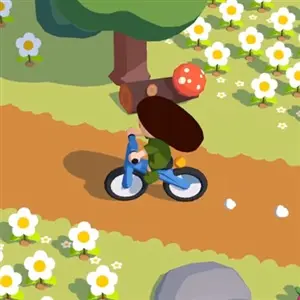 Cozy Island - Radfahren