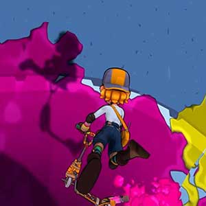 sprühen Sie auf einen Geschwindigkeitsschub