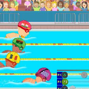 Crazy Athletics Summer Sports and Games - Schwimmen
