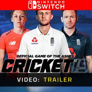 Cricket 19 Nintendo Switch - Video-Trailer