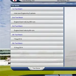 Cricket Captain 2014 - Spiel