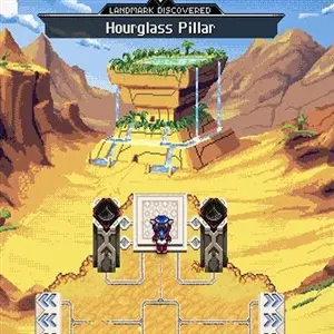CrossCode Sanduhr Säule