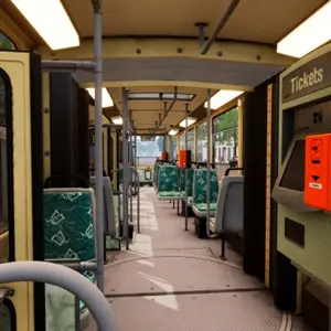 CTS: 2026 - Tram DLC: Tatra KT4D - Fahrkartenautomat