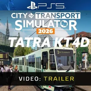 CTS: 2026 - Tram DLC: Tatra KT4D PS5 - Video Trailer