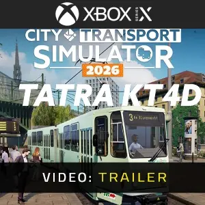 CTS: 2026 - Tram DLC: Tatra KT4D Xbox Series - Video Trailer