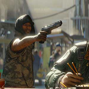 aus dem Hinterhalt überfallen.